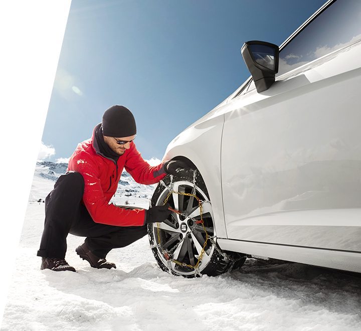 colocar cadenas nieve